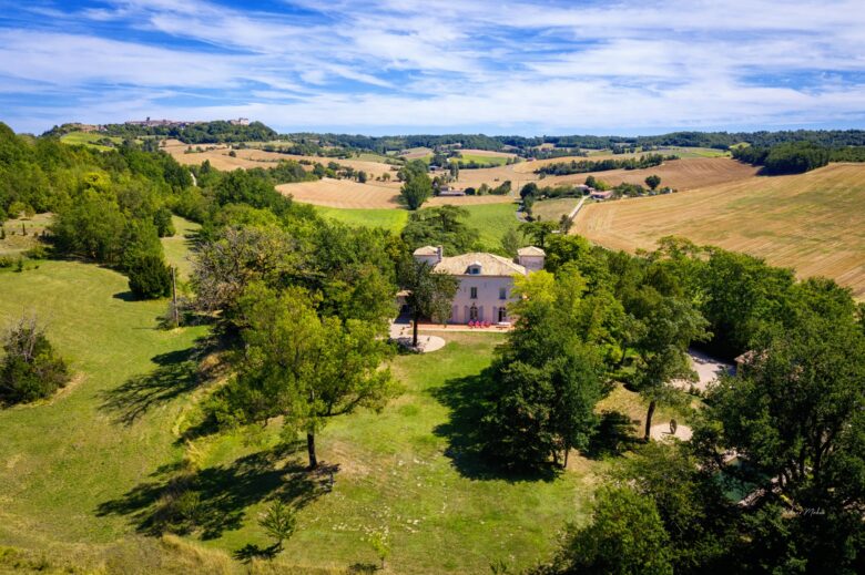 photo drone gite